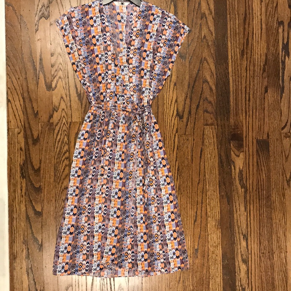 Tucker Silk wrap dress